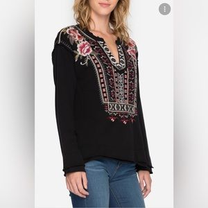 *SOLD* Johnny was ISSORIA POP-OVER SWEATSHIRT size small